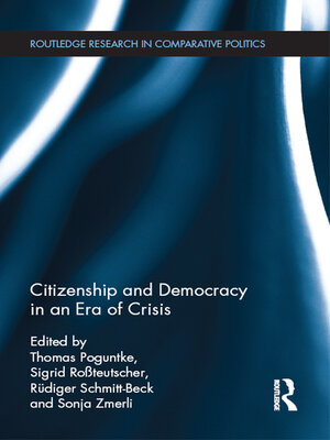 cover image of Citizenship and Democracy in an Era of Crisis